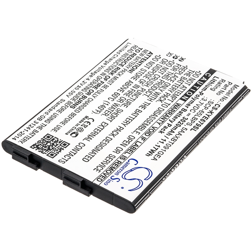 Batterier till mobiltelefoner Kyocera CS-KYE679SL