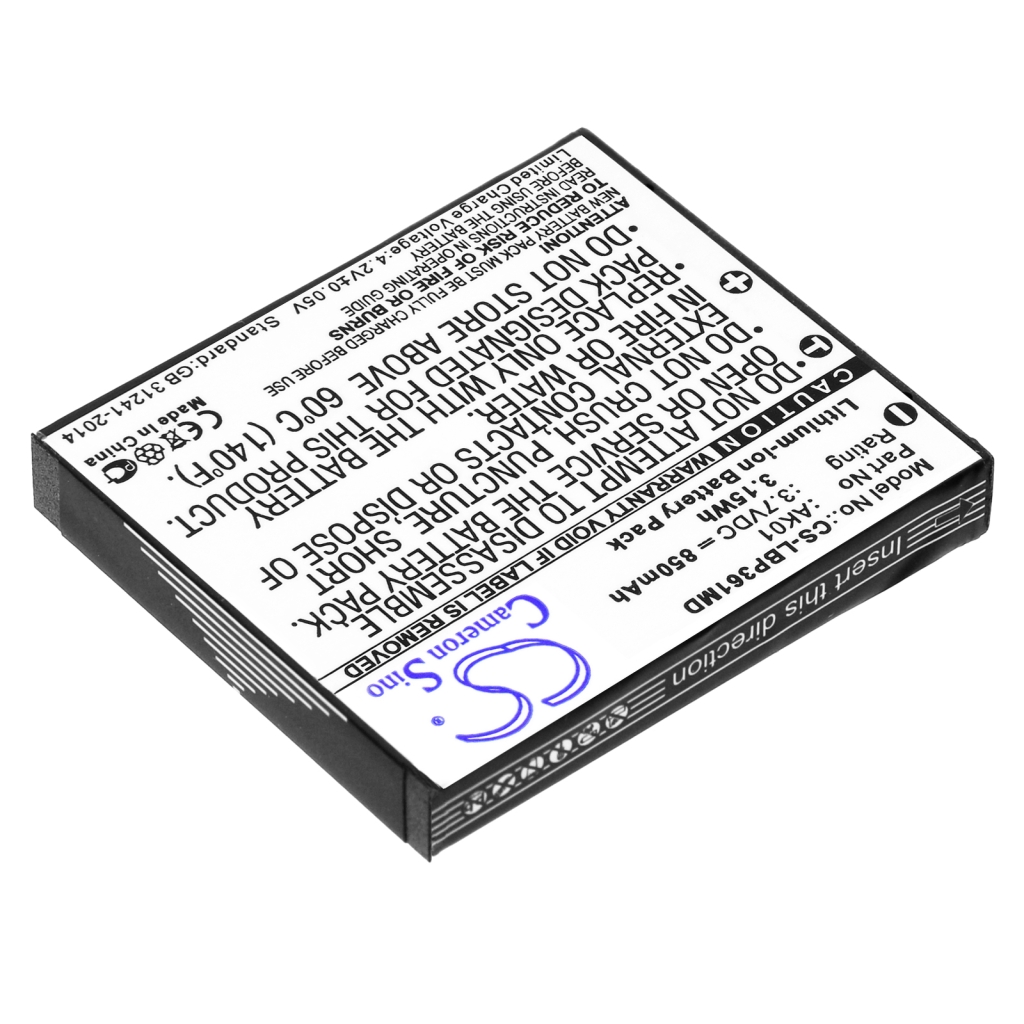 Camera Battery Braun CS-LBP361MD