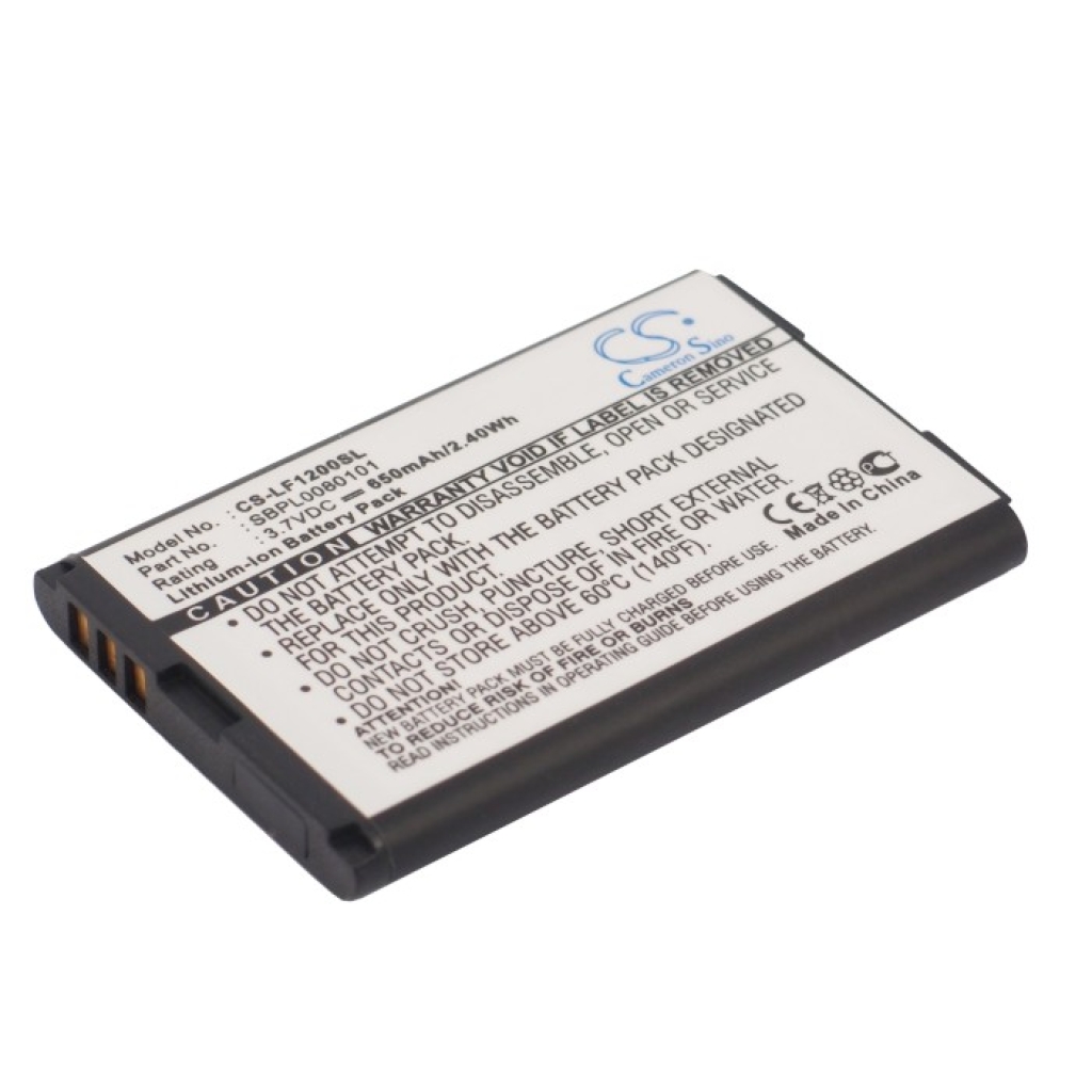 Batterier till mobiltelefoner LG CS-LF1200SL