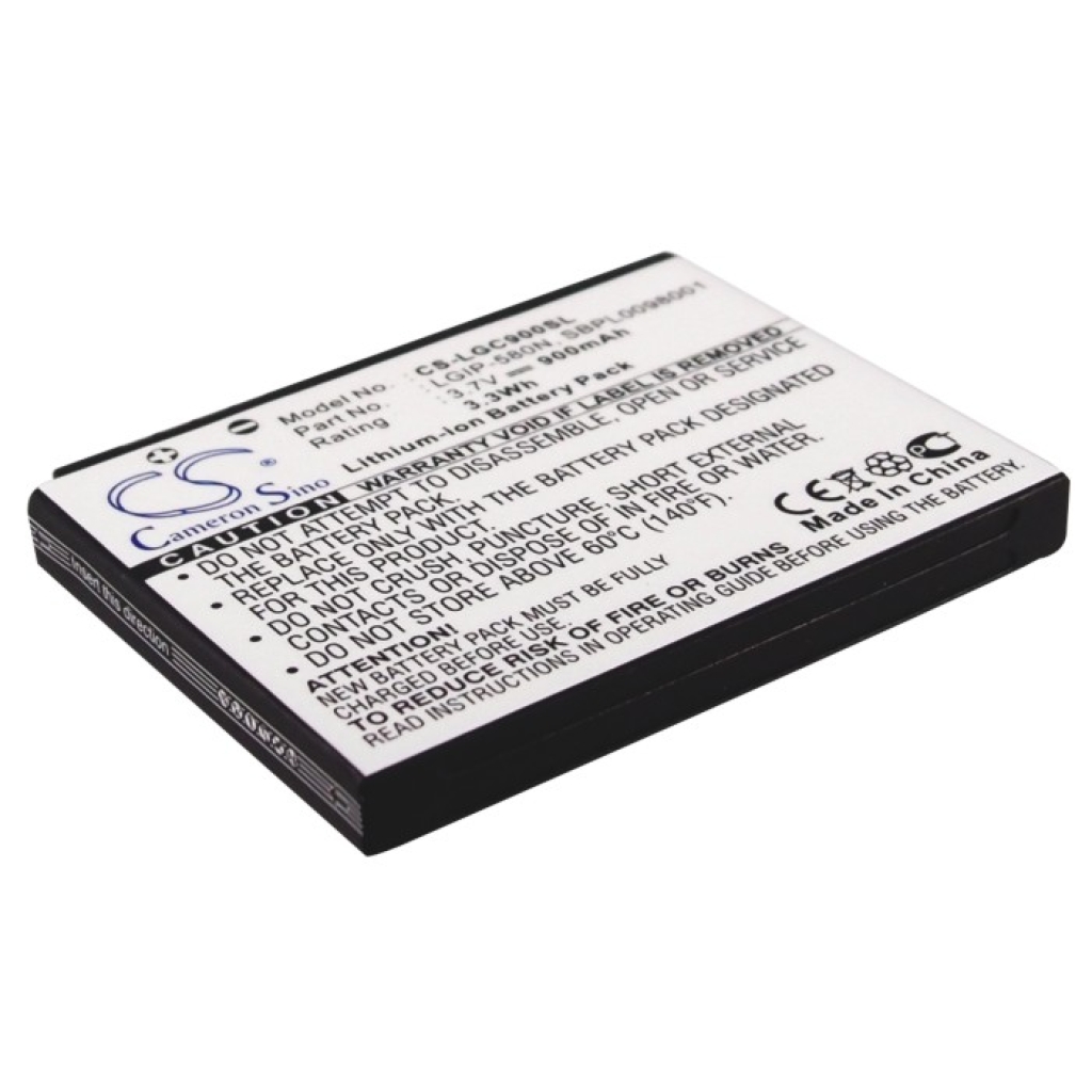 Batterier till mobiltelefoner Telstra CS-LGC900SL