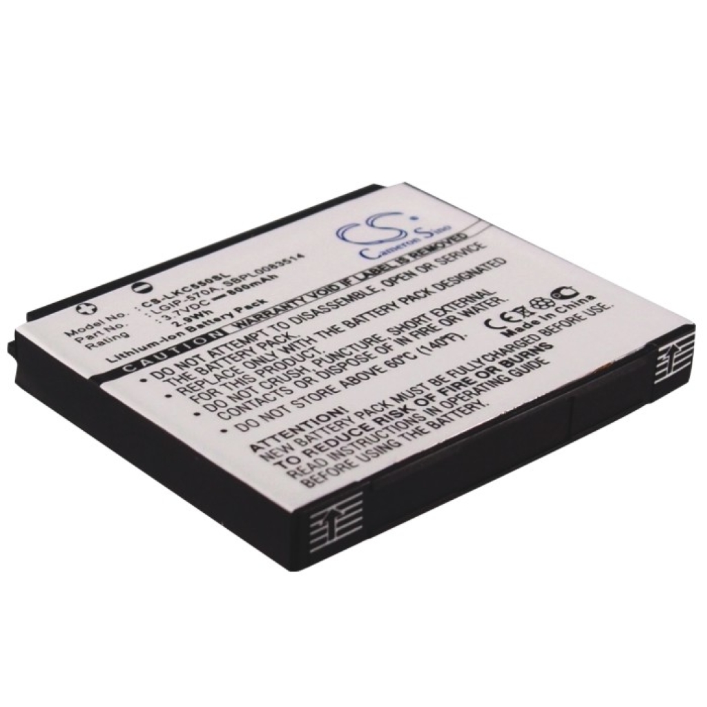 Mobile Phone Battery LG GD550 Pure