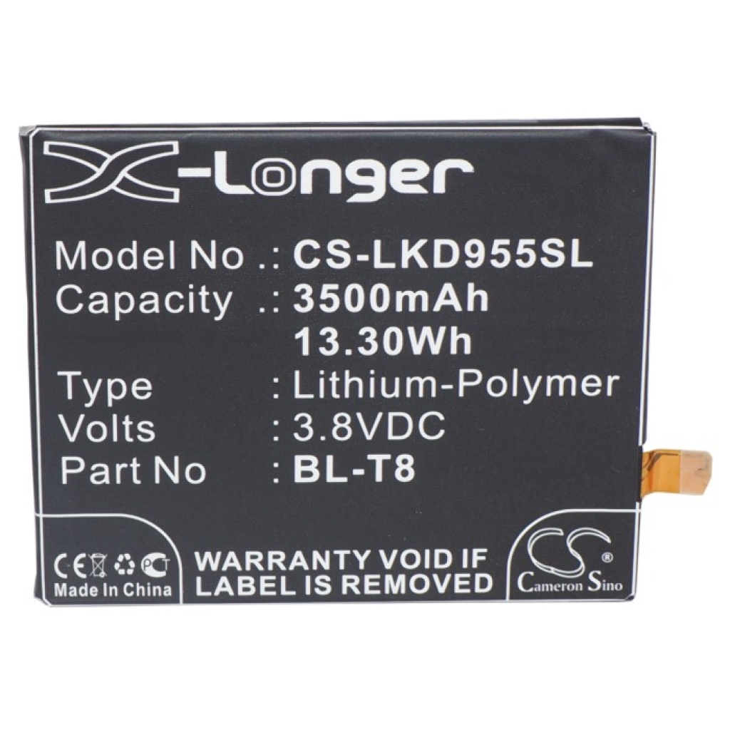 Batterier till mobiltelefoner LG CS-LKD955SL