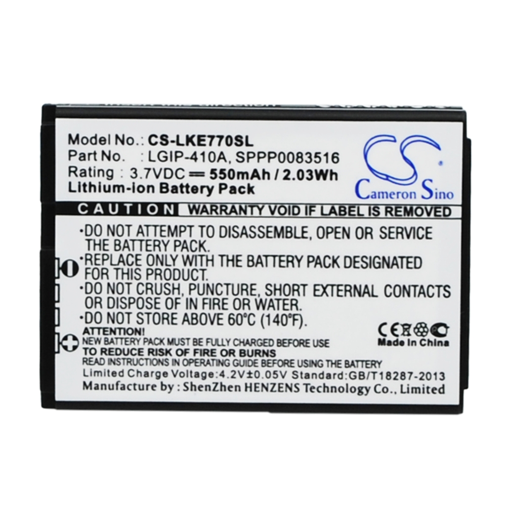 Mobile Phone Battery LG 278A