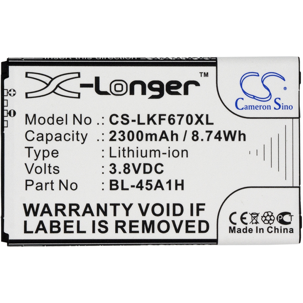 Mobile Phone Battery LG K10 4G LTE