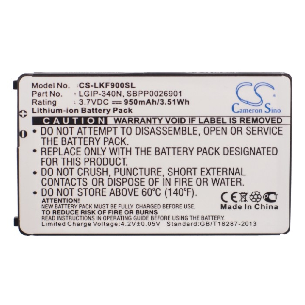 Mobile Phone Battery LG AX265 BANTER