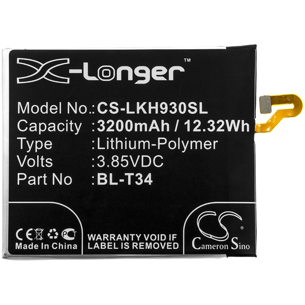 Batterier Ersätter LMV350AWMH