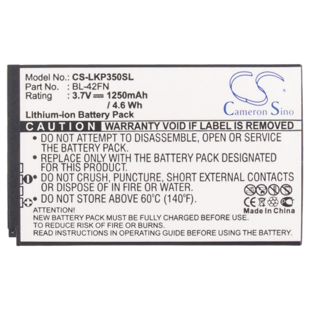 Battery Replaces BL-42FN