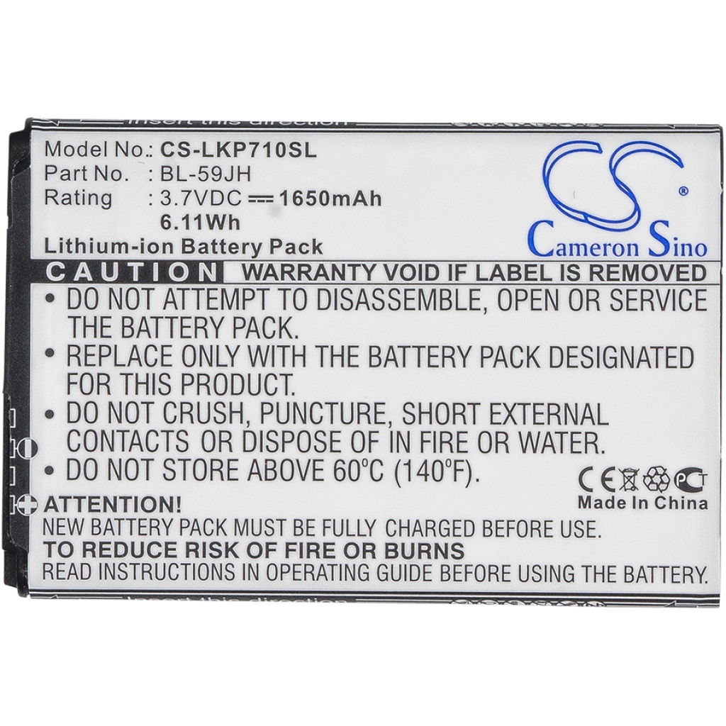 Battery Replaces EAC61998401