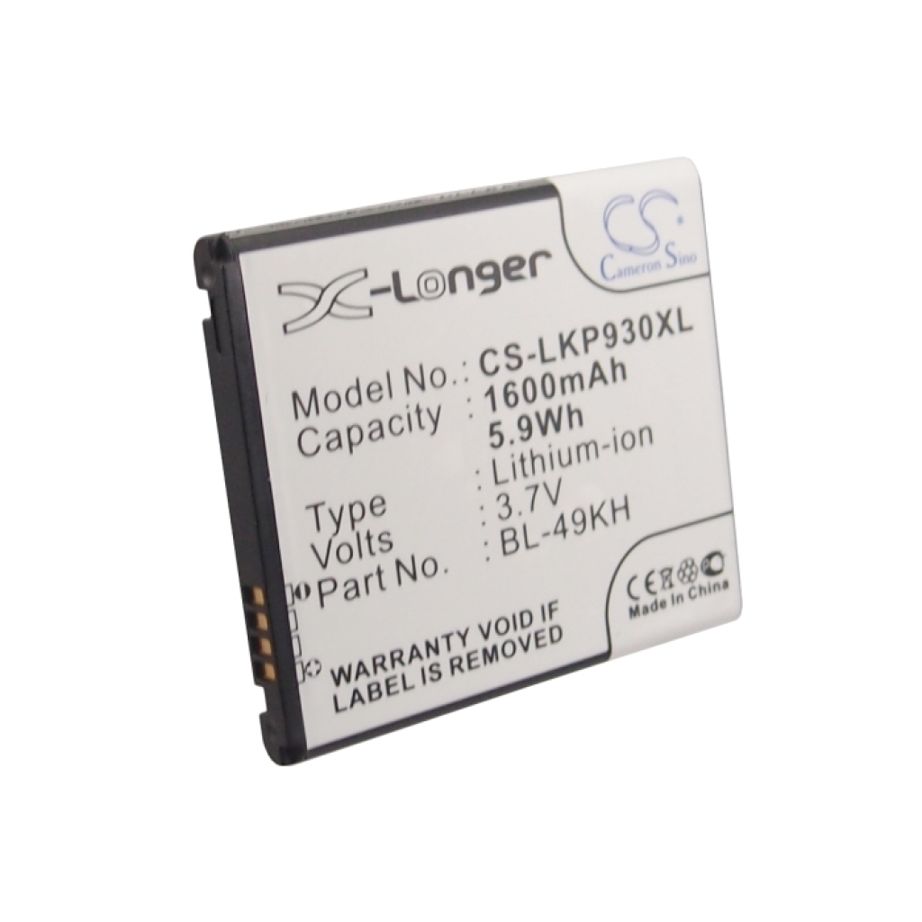 Battery Replaces BL-49KH