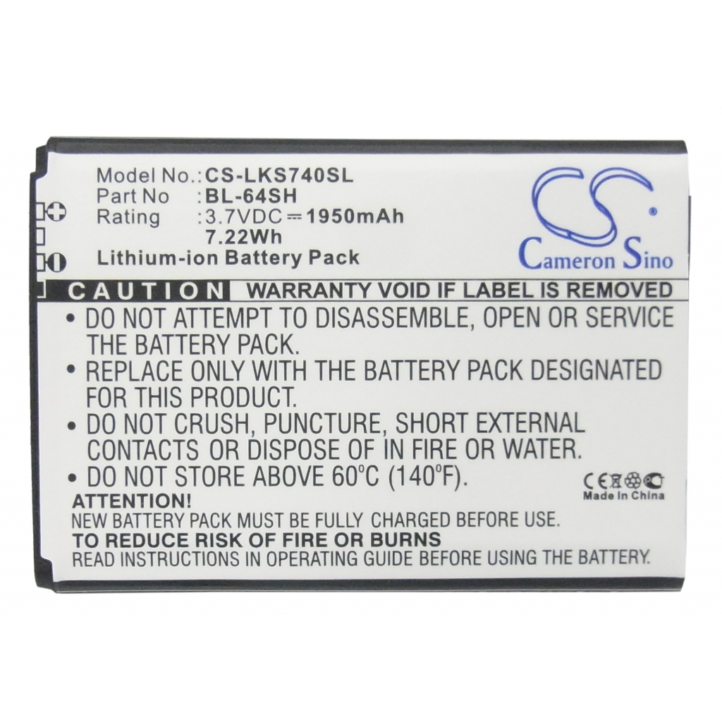 Batterier Ersätter LGLS751ABB