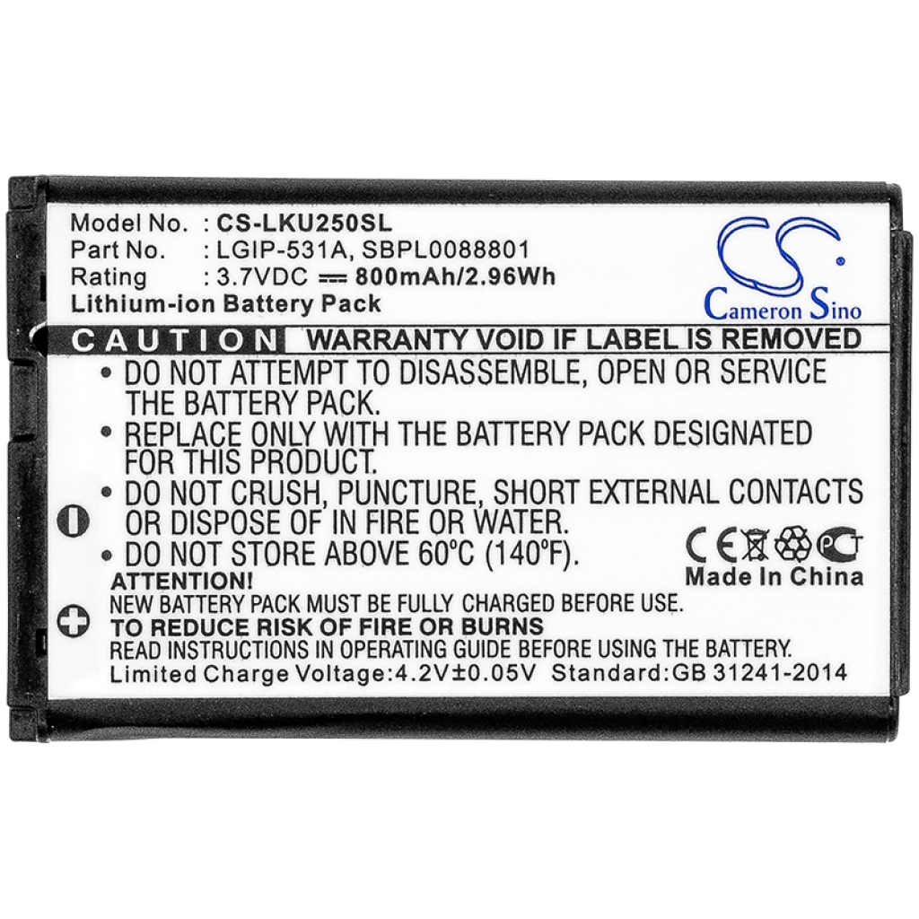 Mobile Phone Battery LG GS101