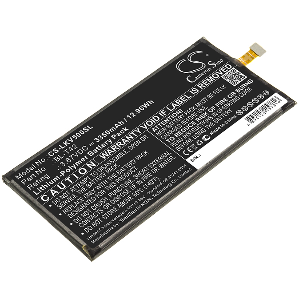 Batterier till mobiltelefoner LG CS-LKV500SL