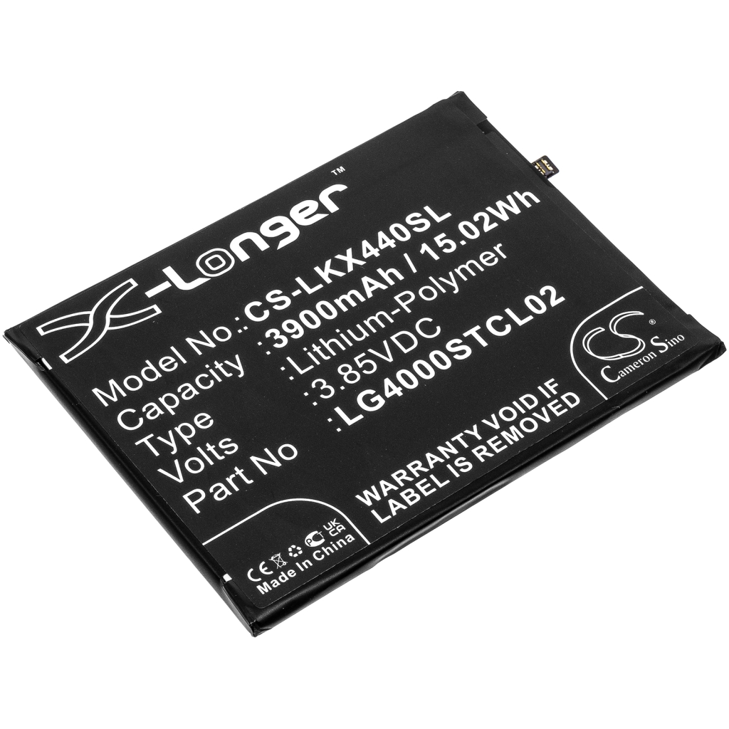 Compatible battery replacement for LG LG4000STCL02