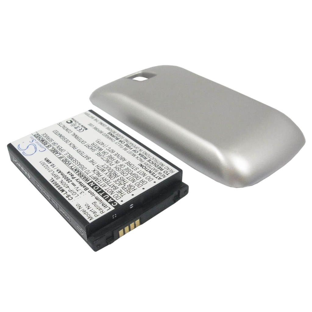 Batterier till mobiltelefoner LG CS-LMS690XL