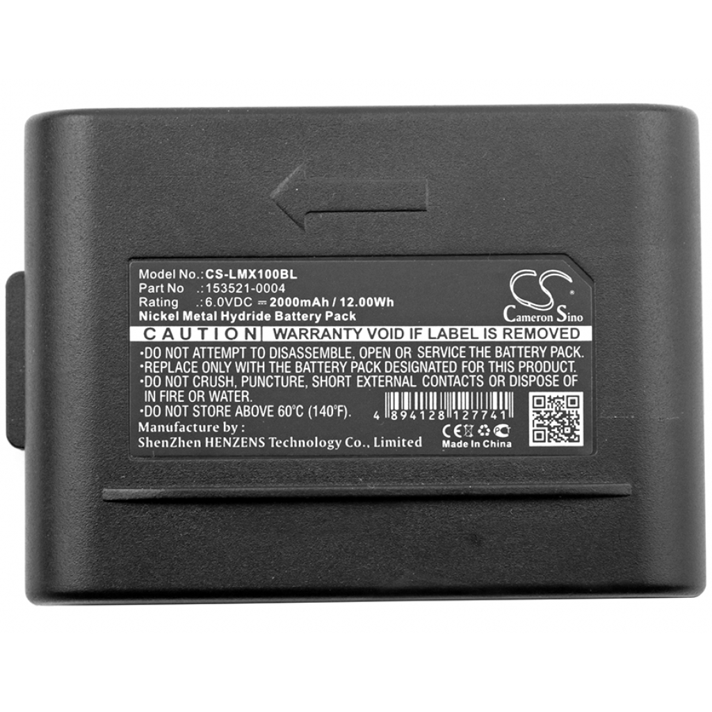 Batterier för skanner LXE CS-LMX100BL