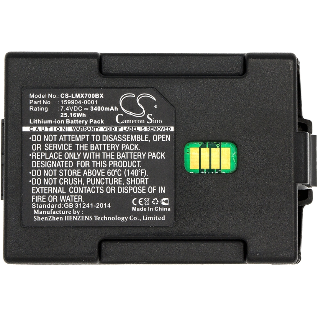 Batterier för skanner LXE CS-LMX700BX