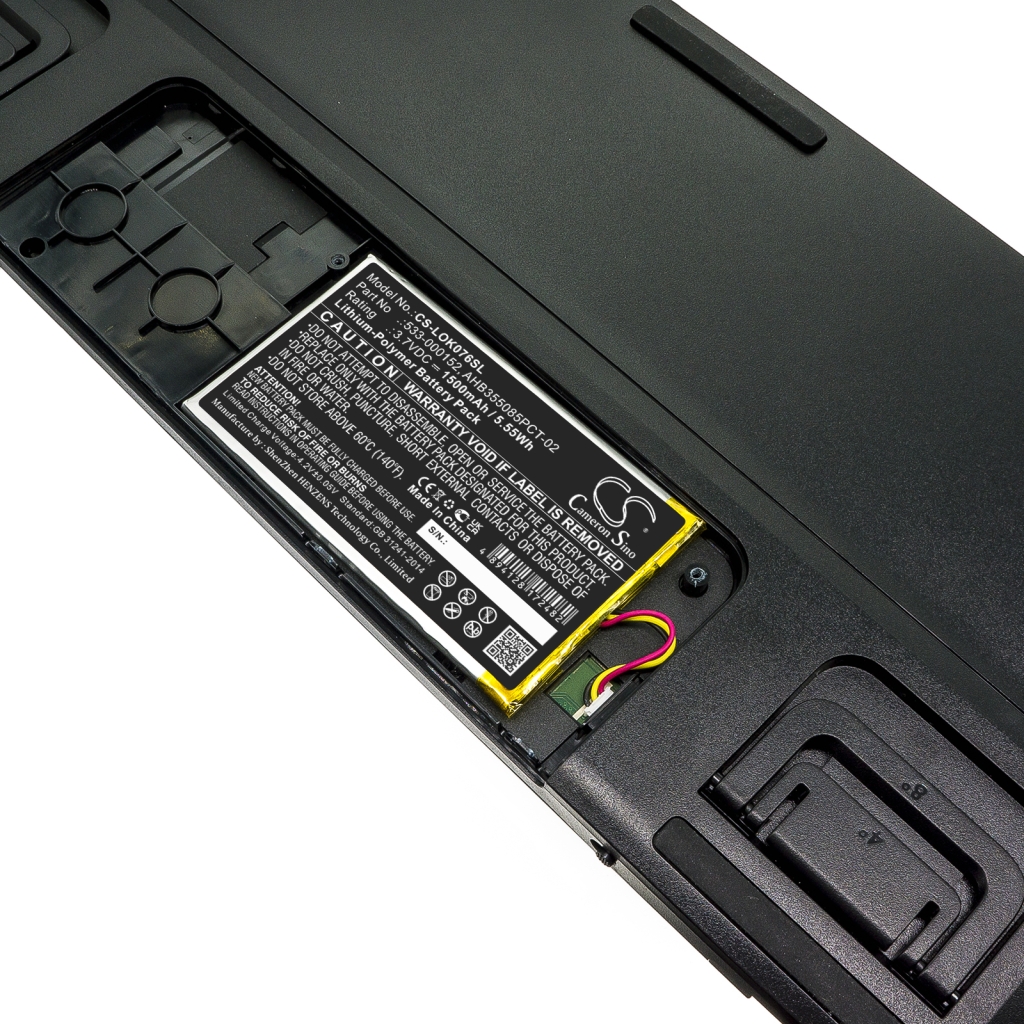 Batterier för tangentbord Logitech CS-LOK076SL