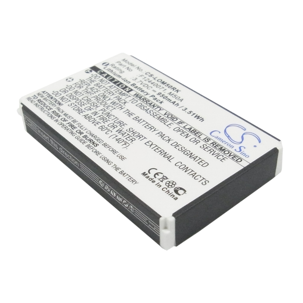 Batterier för tangentbord Logitech CS-LOM50RK