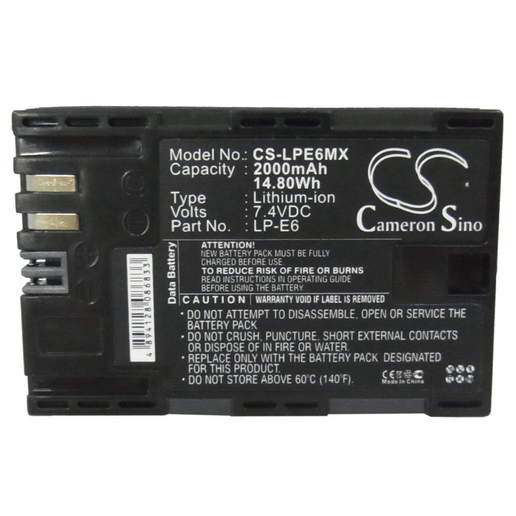 Battery Replaces LP-E6