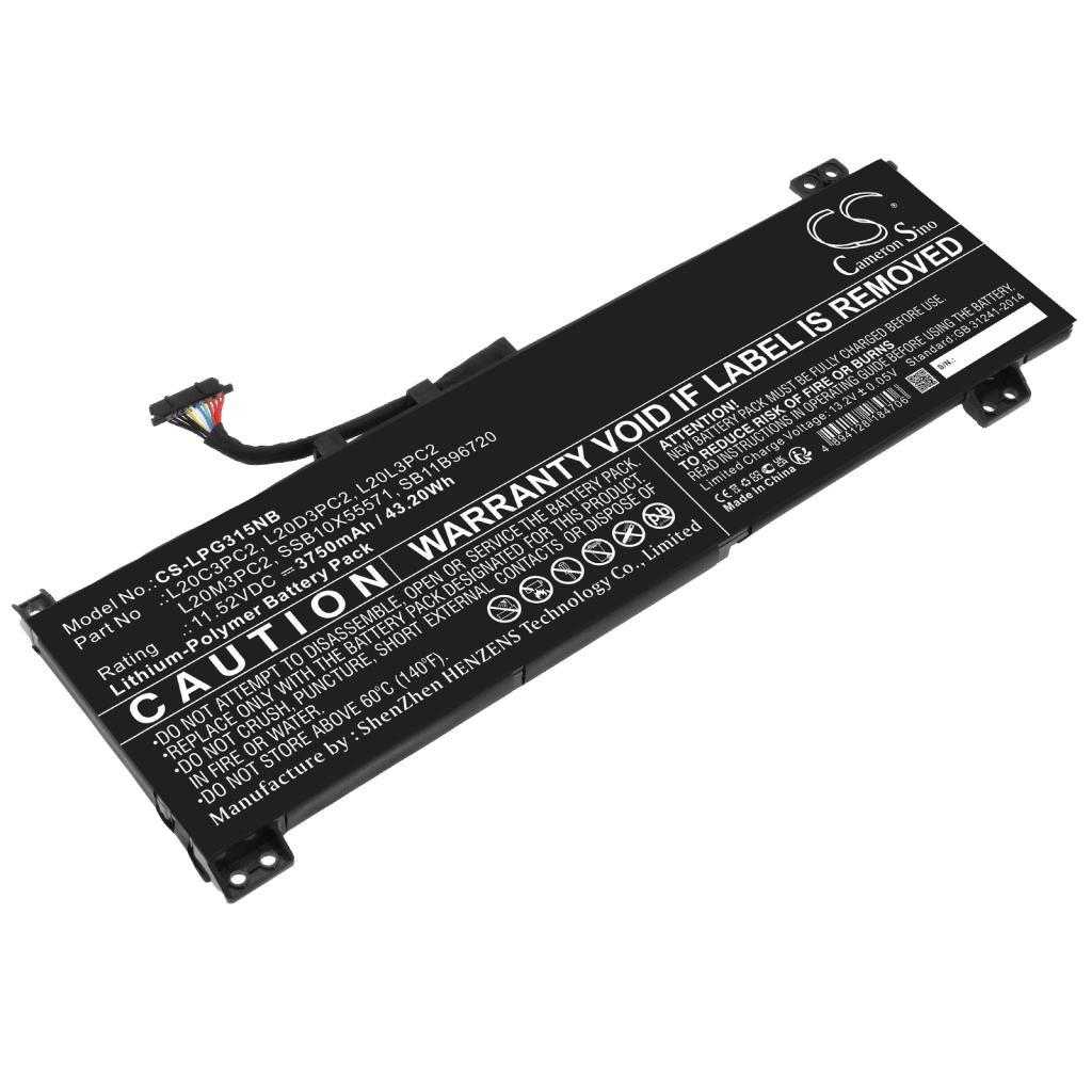 Battery Replaces L20D3PC2