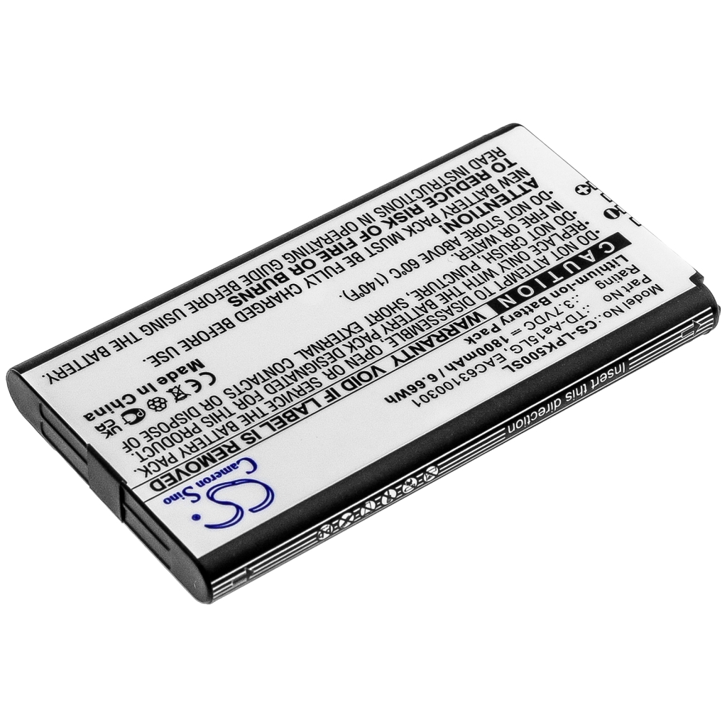 Batterier till högtalare Lg CS-LPK500SL