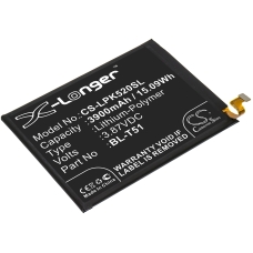 Kompatibel batteribyte för LG BL-T51,EAC64788701