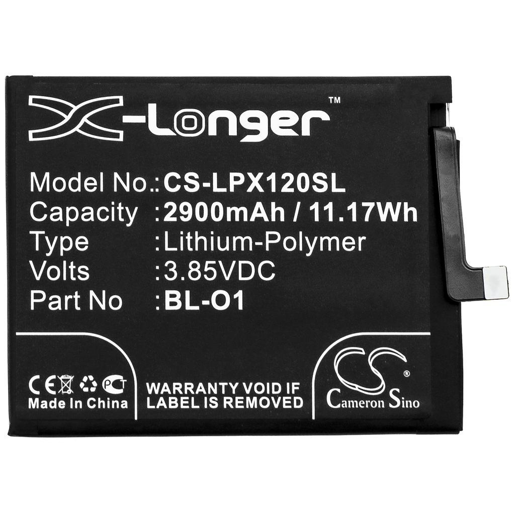 Batterier Ersätter X120 Nova