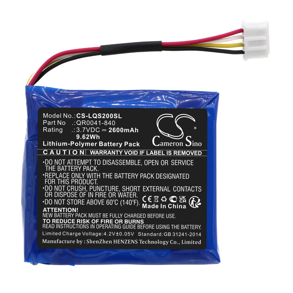 Home Security Camera Battery Qolsys CS-LQS200SL