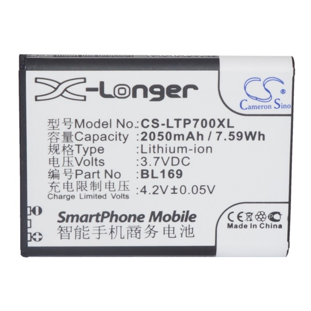 Battery Replaces BL169