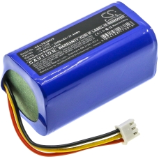 Compatible battery replacement for Midea 6.60.40.02-0,D071-INR-CH-4S1P,MD-C30B,REB-R650S