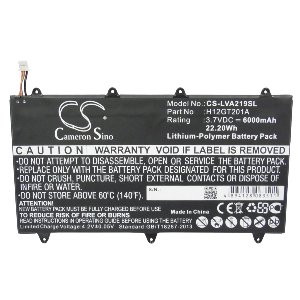 Batterier för surfplattor Lenovo CS-LVA219SL