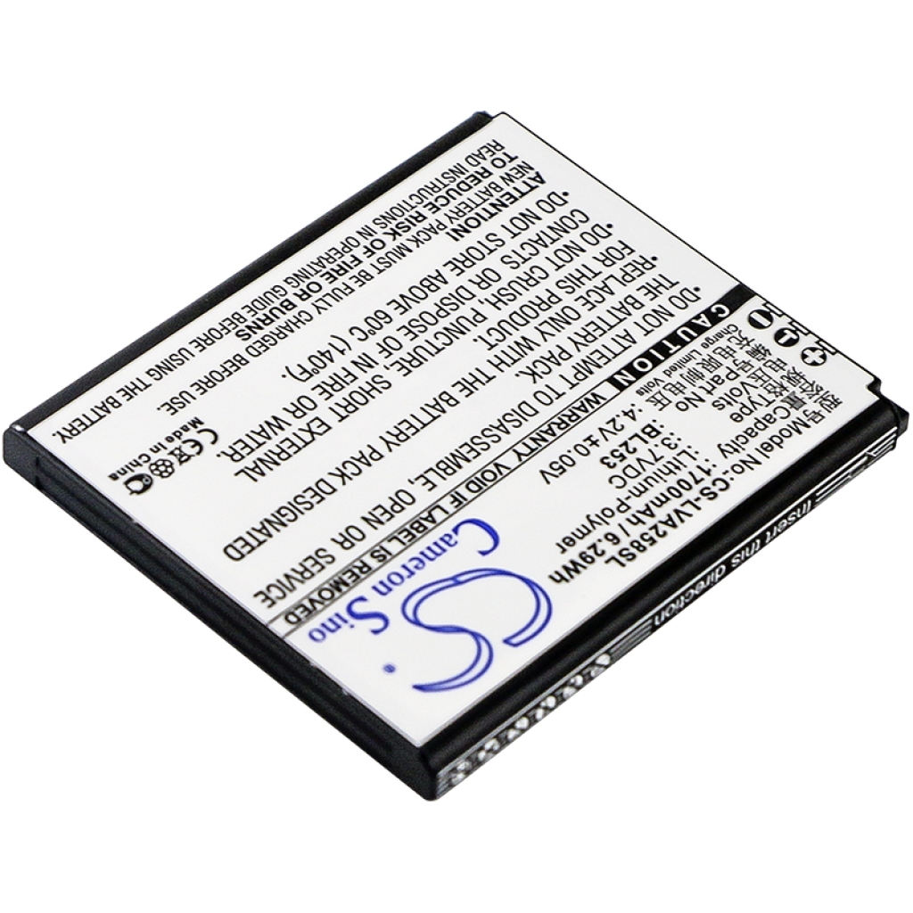 Batterier till mobiltelefoner Lenovo CS-LVA258SL