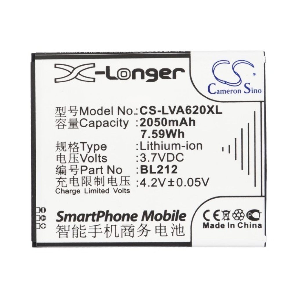 Mobile Phone Battery Lenovo A620T