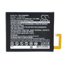 Compatible battery replacement for LENOVO L13D1P32