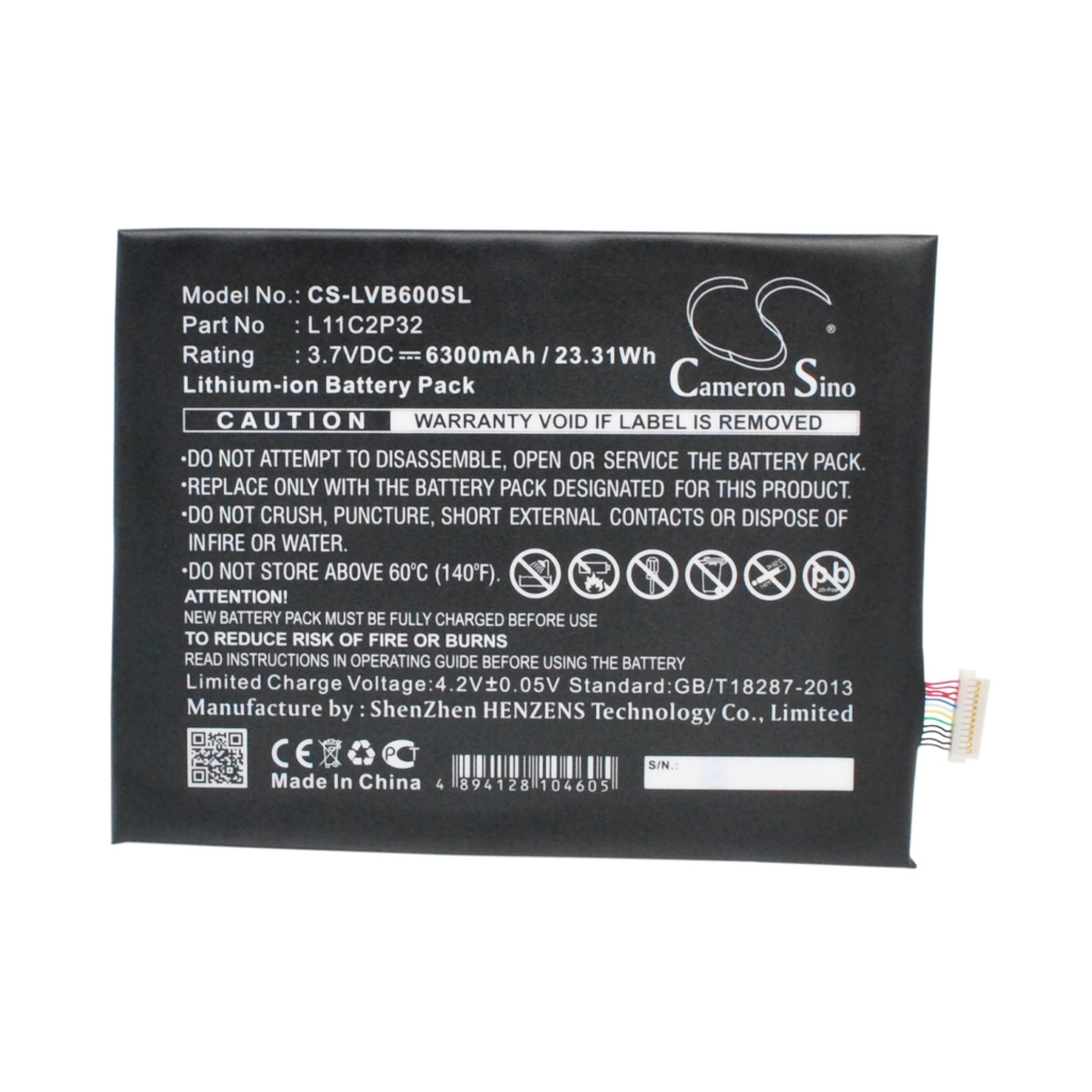 Tablet Battery Lenovo CS-LVB600SL