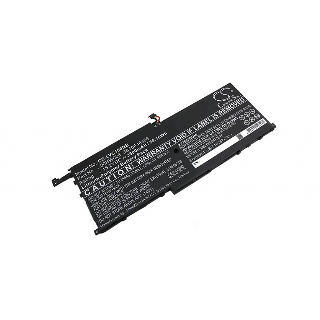 Batterier Ersätter ThinkPad X1 Yoga 20FRS0E919