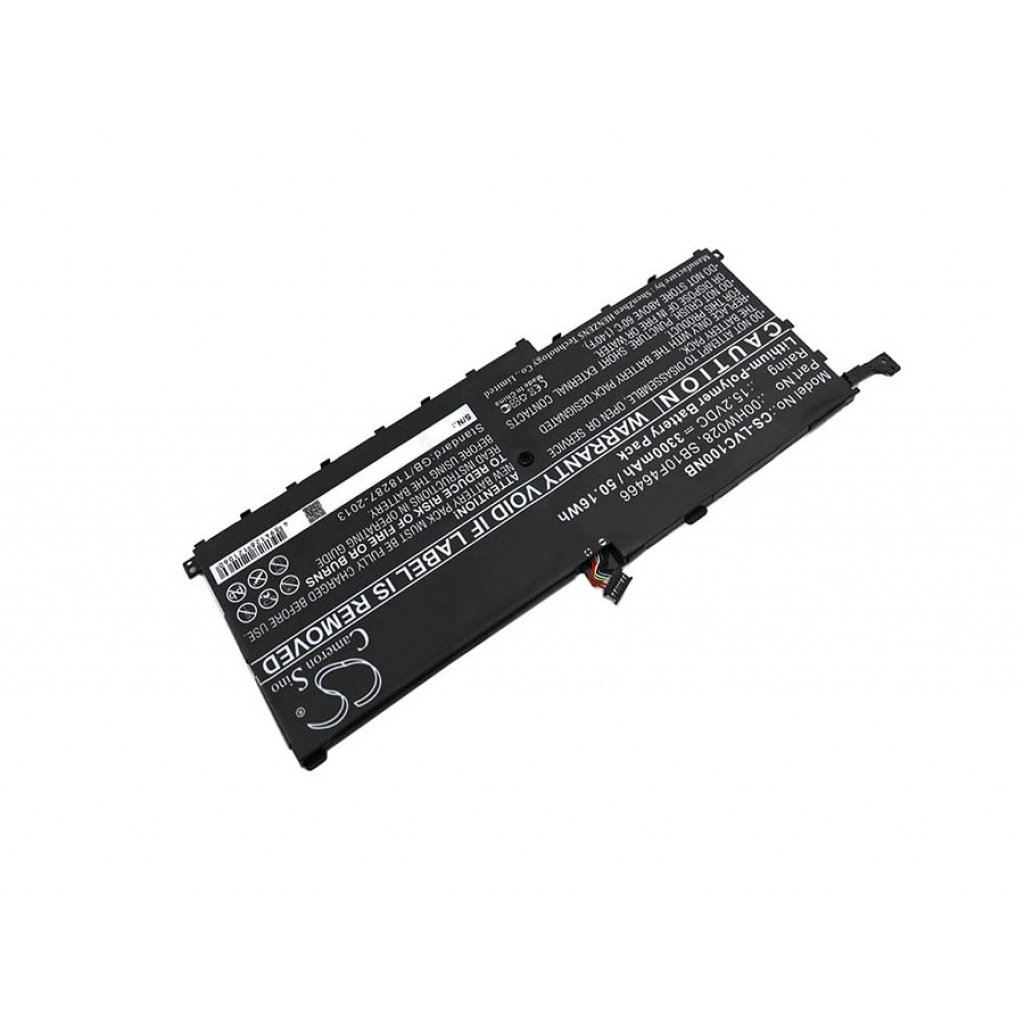 Batterier Ersätter ThinkPad X1 20FCA10SAU