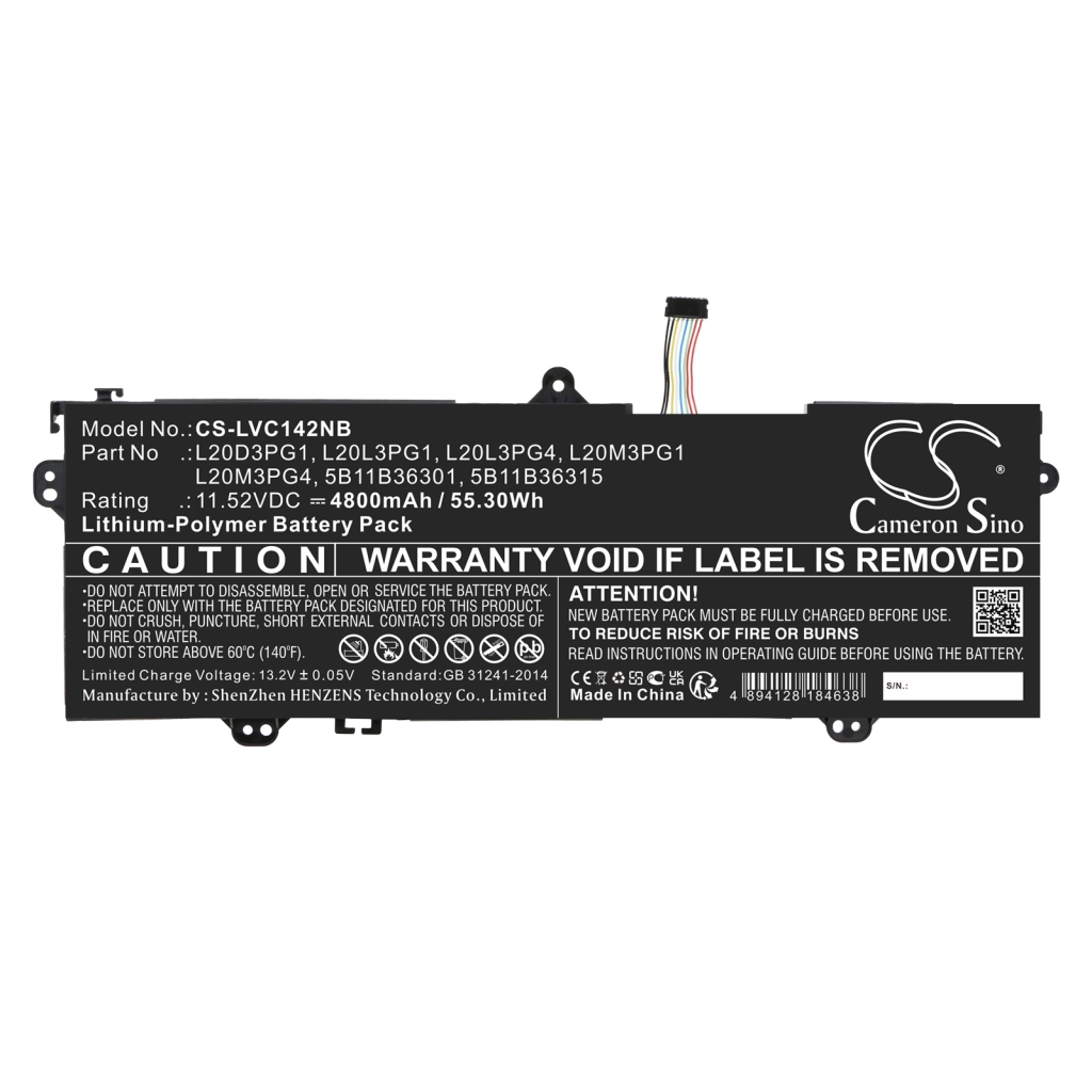 Battery Replaces L20L3PG1