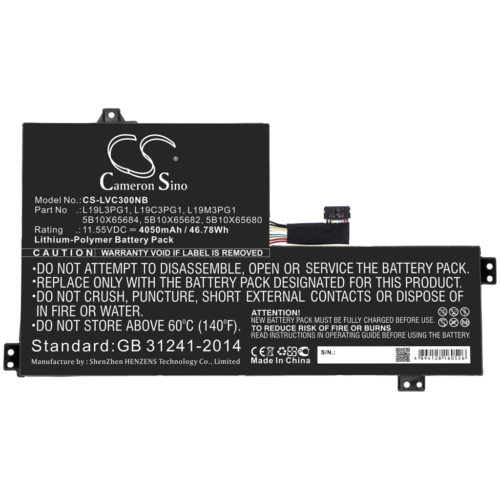 Battery Replaces L17M3PB0