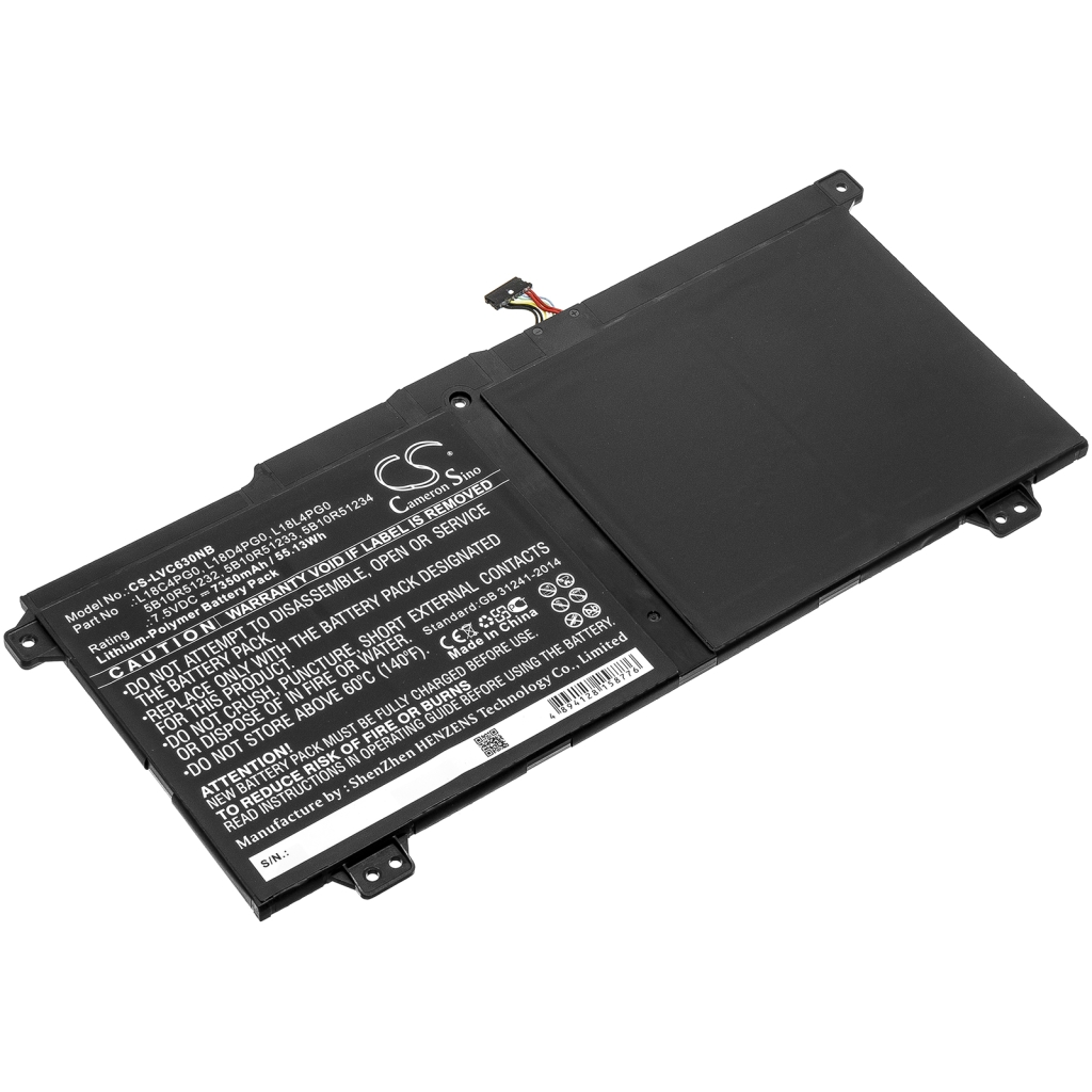 Battery Replaces 5B10R51232