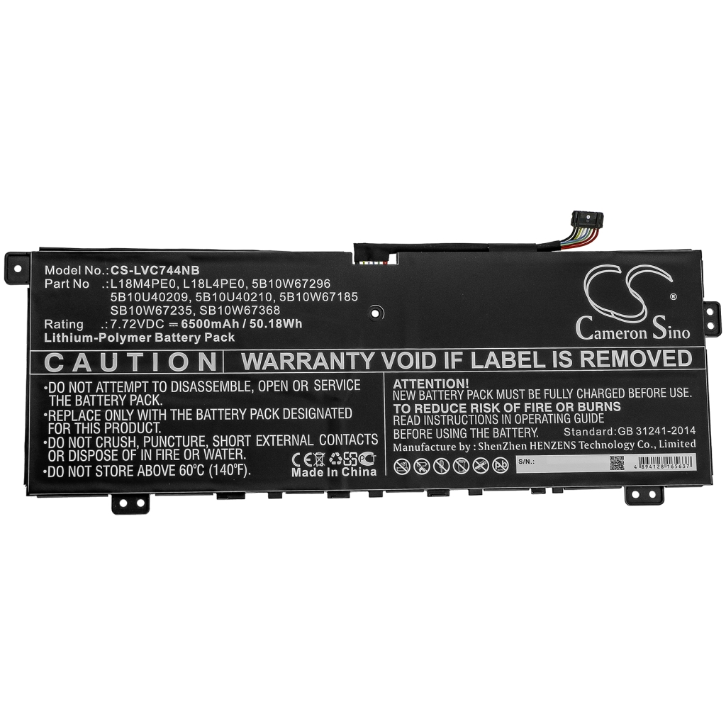 Battery Replaces 5B10U40210