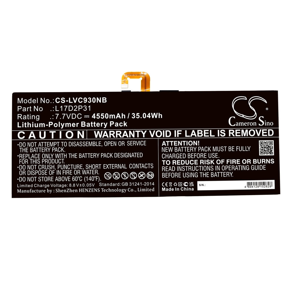 Battery Replaces L17D2P31