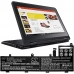 Batterier Ersätter ThinkPad Yoga 11e 20GA000MUS