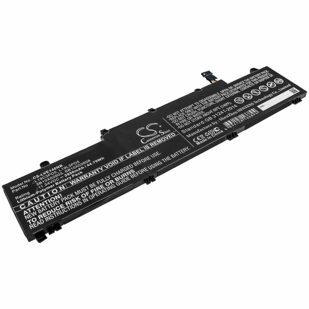 Batterier Ersätter ThinkPad E14 Gen2-20TA000DGE