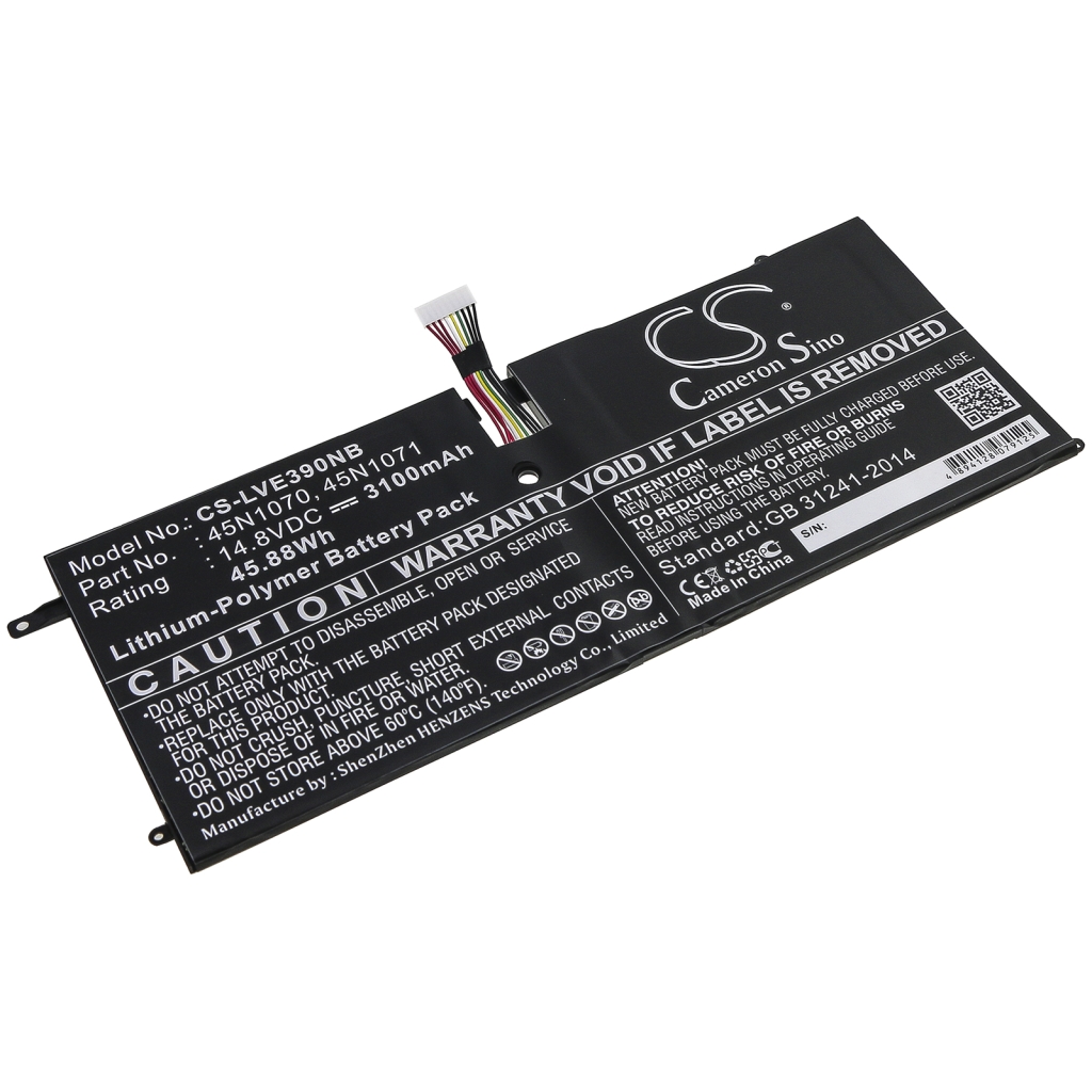 Batterier Ersätter ThinkPad X1 Carbon 3448-24U