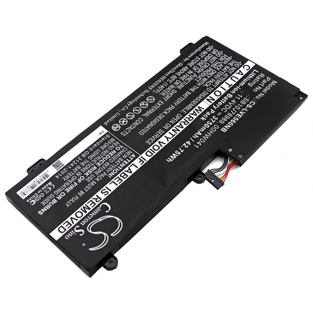 Batterier Ersätter ThinkPad S5 (20G4S00100)