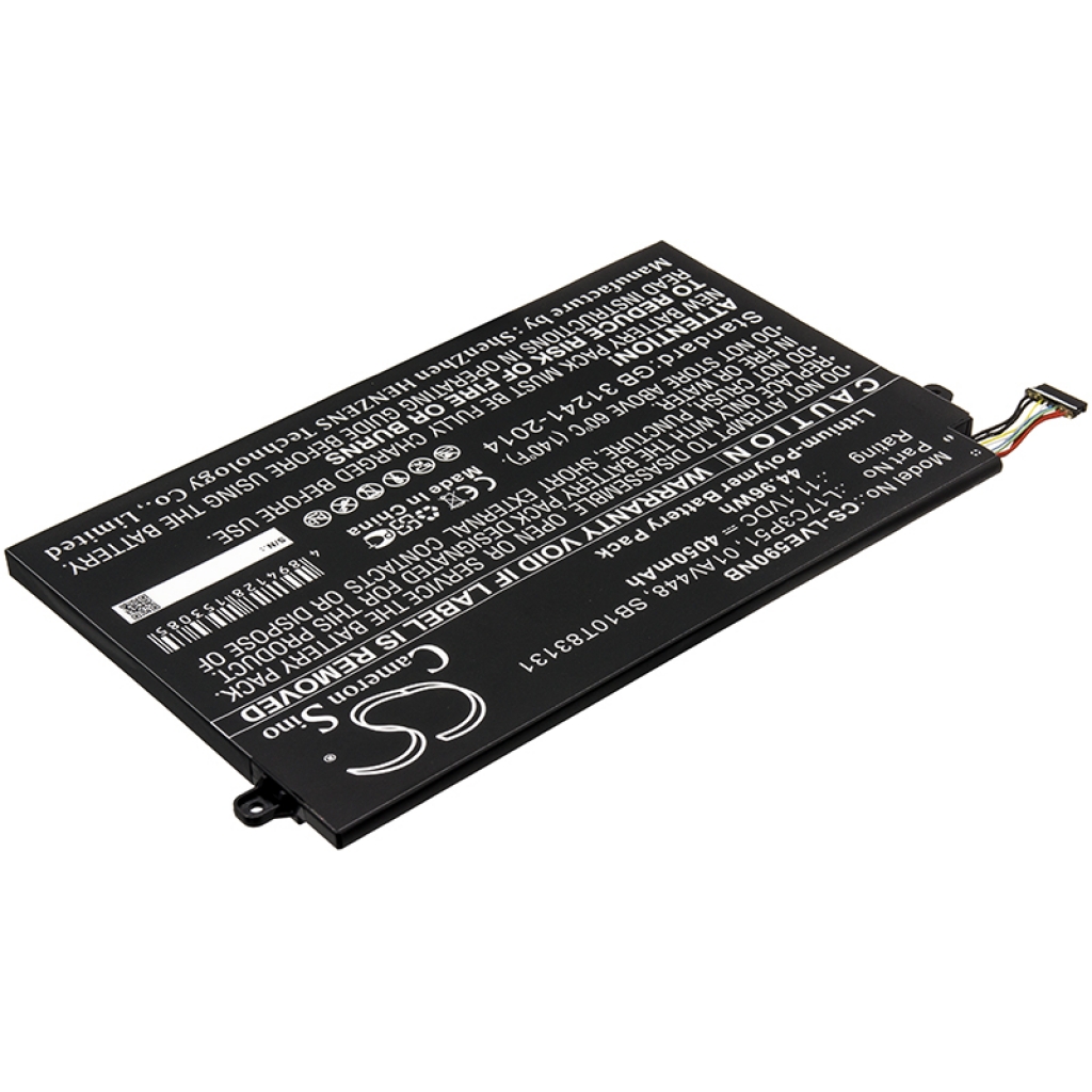 Batterier Ersätter ThinkPad E580(20KSA01PCD)