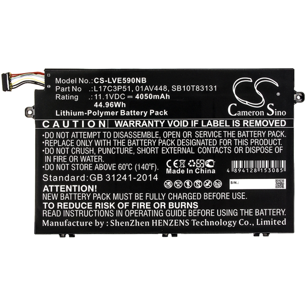 Battery Replaces 5B10W13887