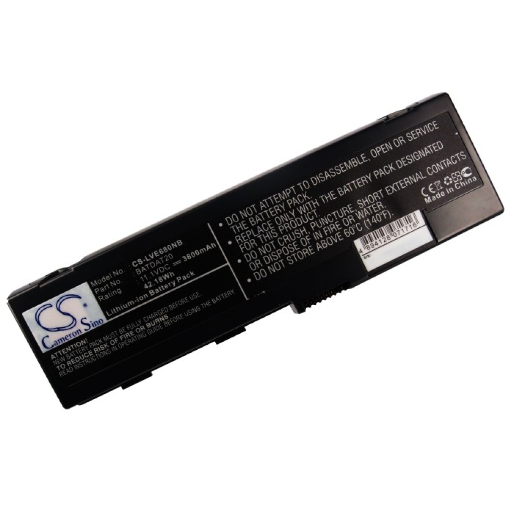 Batterier till bärbara datorer Lenovo CS-LVE680NB