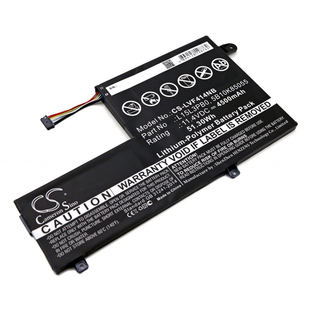Batterier Ersätter IdeaPad 330S-15IKB(81GC0036GE)
